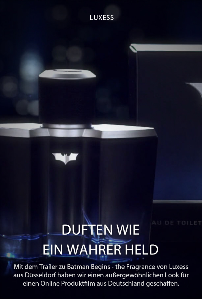 Produktfilm: Batman Begins -­ The new dark Fragrance